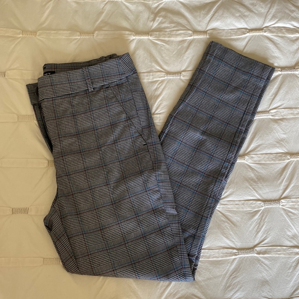 NWOT LOFT skinny plaid dress pants